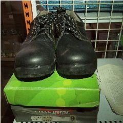 Sepatu STEEL HORSE 9138 Hitam No.43
