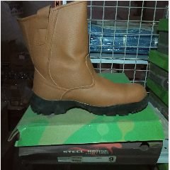 Sepatu STEEL HORSE 9599 Coklat No.43
