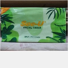 SEE-U Facial Tissue 200sheet Hijau (40)