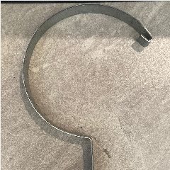 Gantungan Talang Besi 1/2 Lingkar 20cm Brack