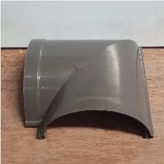 Belokan Talang Oval Pvc 6″