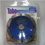 Diamond Cup Wheel TOHO 4″ @10pcs p156Lama