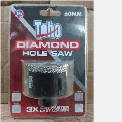 Diamond Hole Saw TOHO 60mm x 10mm x M10 p222