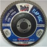 Flap Disc TOHO P 100 p242 @10pcs