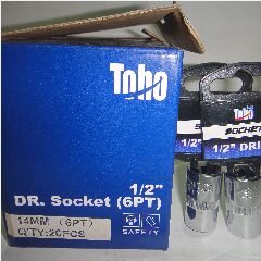 Socket 1/2″ DR 6pt TOHO 14mm p181 @20pcs