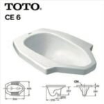 TOTO CE6 Squatting Toilet