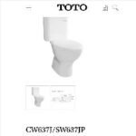 TOTO CW637J + SW637JP + ECOFSV300 + TC505