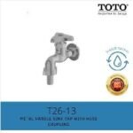 TOTO T26-13 Metal Handle Sink Tap w/ Hose