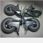 Roda Karet Abu TOYODA 4″ TC-609 Papak Rem