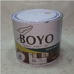 Vernis BOYO 601 Sawo 0.5L KECIL