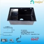 Wasbak 1 Lbg MEJOR 6045 Black