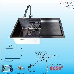 Wasbak 1 Lbg + Sayap ESPANO 8050 Black