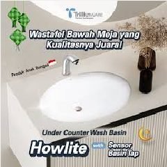 Wastafel TRILLIUNware Howlite Under