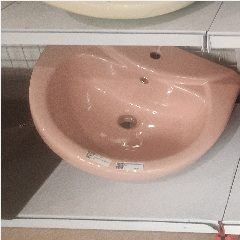Wastafel Gantung Lilac Avena Pink