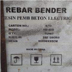 Mesin Bar Bender WIPRO RB-40D (1)