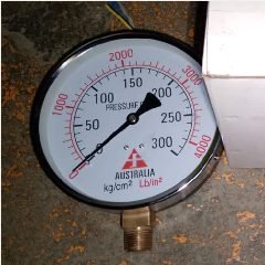Pressure Gauge FORBES OZ TP Plen 6″ x 300kg
