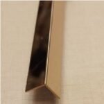 Plat Strip L HUBEN SS PSL-10x10 3m Gold Mirr