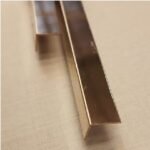 Plat Strip L HUBEN SS PSL-15x15 3m Gold Mirr