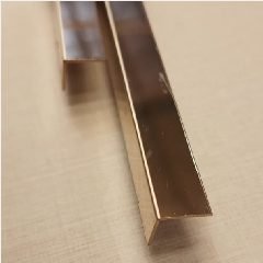 Plat Strip L HUBEN SS PSL-15x15 3m Gold Mirr