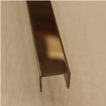 Plat Strip U HUBEN SS PSU-10x10x10 3m Gold M