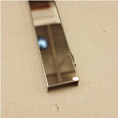 Plat Strip U HUBEN SS PSU-10x20x10 3m Mirror