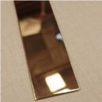 Plat Strip Rata HUBEN SS PSR-25 3m Gold Mirr