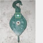 Pulley Block Single Sheave w Hook ROHA 6″ 2T