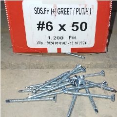 Sekrup SDS FH Greet Kalsiboard 6 x 50 (2″)
