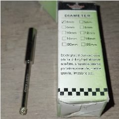 Diamond Core Drill KENTARO 4mm