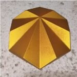 MOSAICART 3D KN Koin Gold doff LGH