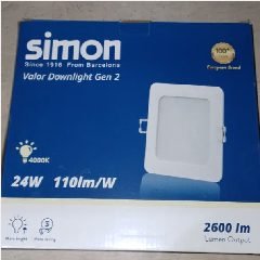 SIMON N03E0-1125/1200 DL Kotak 24w 4000k(30)