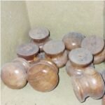 Tarikan Laci Kayu Bulat