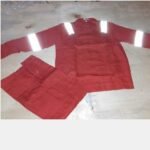 Wearpack Merah Uk.L Baju + Celana SET